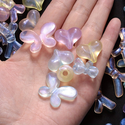 Butterfly Shape Acrylic Spacer Beads