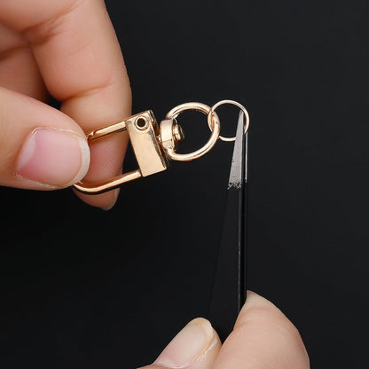 20-Piece Keychain Set with 100 Hanging Rings