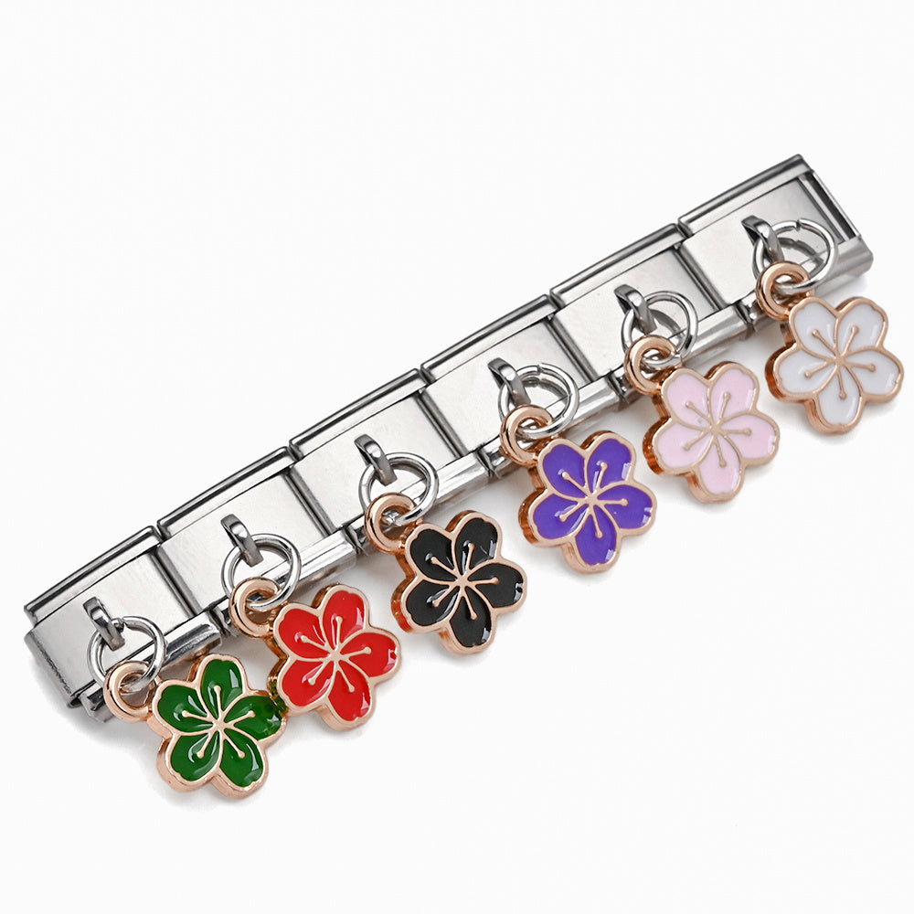 Mixed Style Stainless Steel Modular Charms