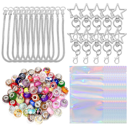 20PCS Beaded Keychain Making Set