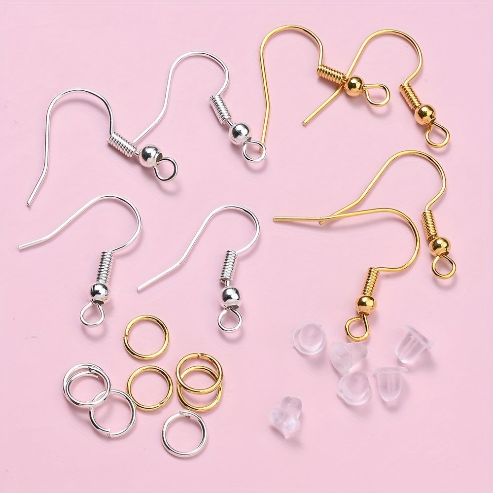 Gold Silver Earring Hook Set