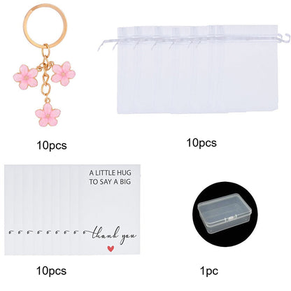 Flower Keychain Making Gift Set