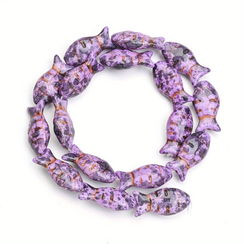 Turquoise Fish Shape Beads