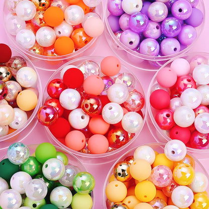 Vintage Round Wood Beads