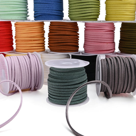 Multicolor Polyester Fleece Cord