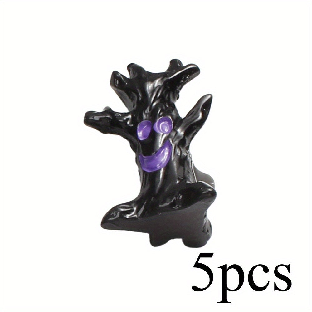 5-Piece Halloween Mini Resin Figurine Set