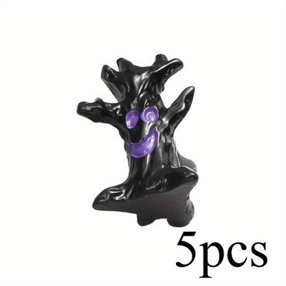 5-Piece Halloween Mini Resin Figurine Set