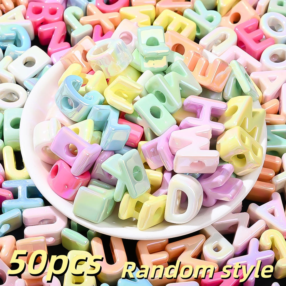 Acrylic Letter Beads