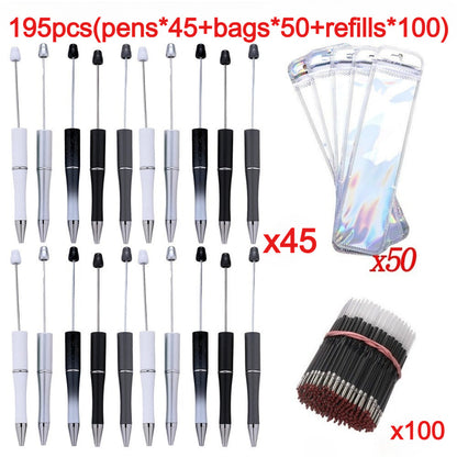 195PCS Beadable Ballpoint Pen Making Set