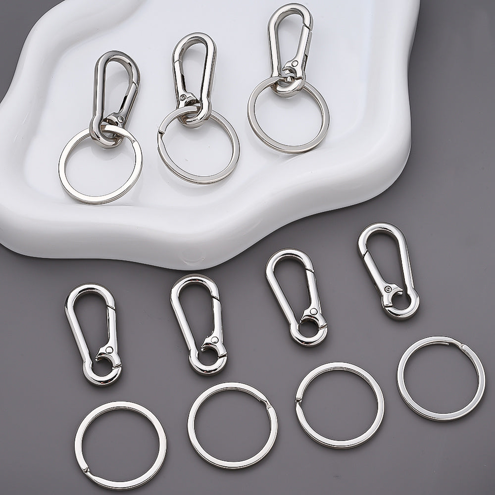 Zinc Alloy Metal Keychain Set