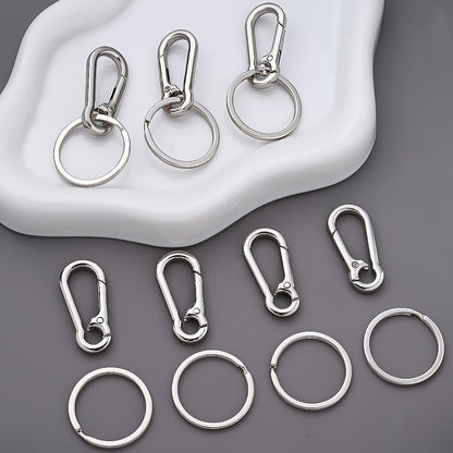 Zinc Alloy Metal Keychain Set