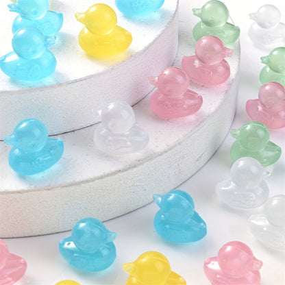 Luminous Resin Duckling Miniatures