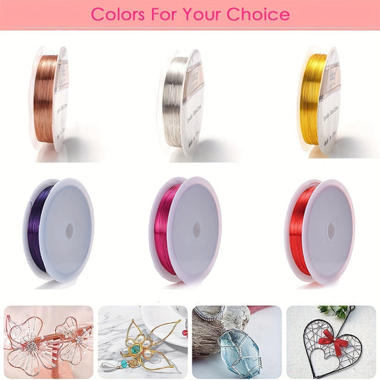 Colorful Copper Jewelry Wire