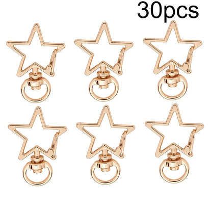 Golden & Silver Keychain Clasp Set