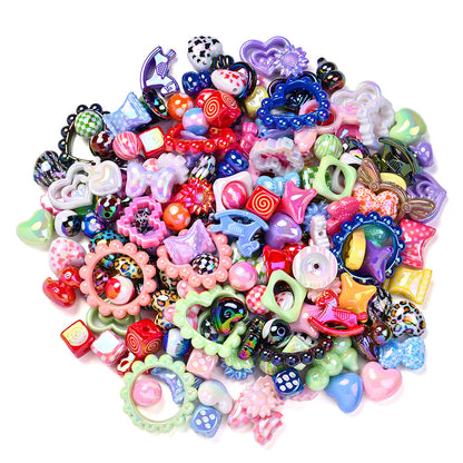 Vibrant Acrylic Spacer Beads