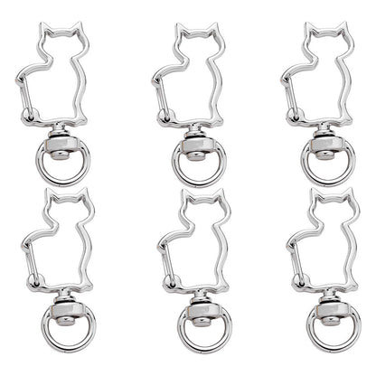 Golden & Silver Keychain Clasp Set