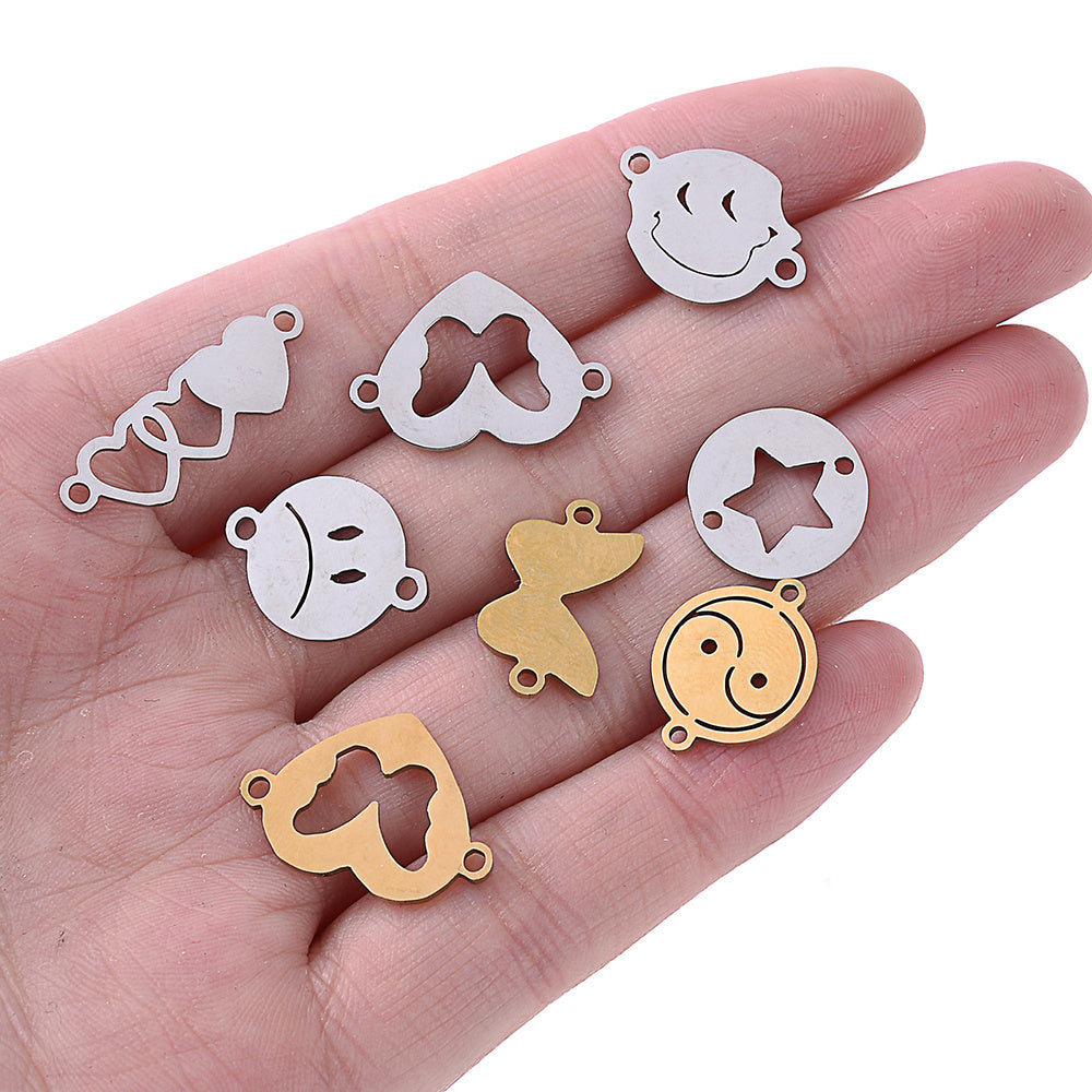 Stainless Steel Heart Connectors