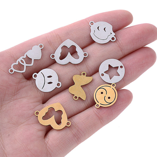 Stainless Steel Heart Connectors