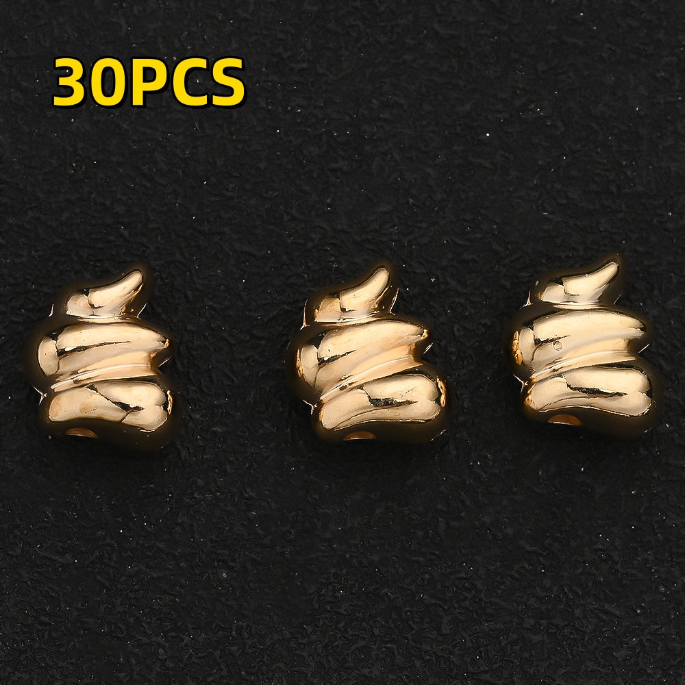 Irregular CCB Spacer Beads