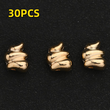 Irregular CCB Spacer Beads
