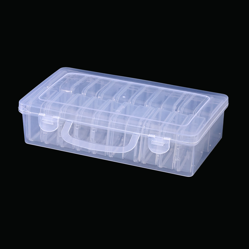 20-Compartment Clear Storage Organizer