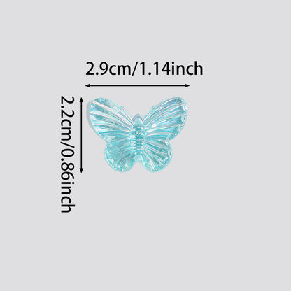 AB Butterfly Charm Beads