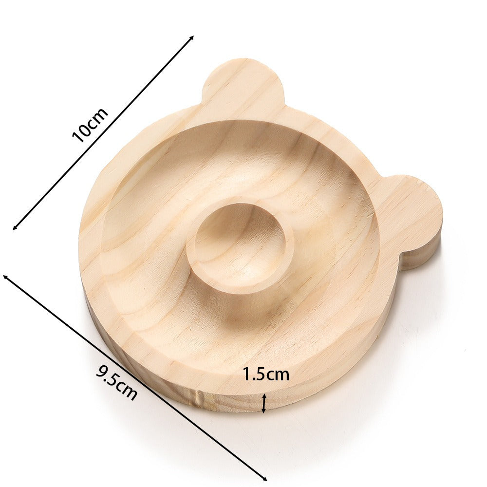 Wooden Beaded Jewelry Making Tray