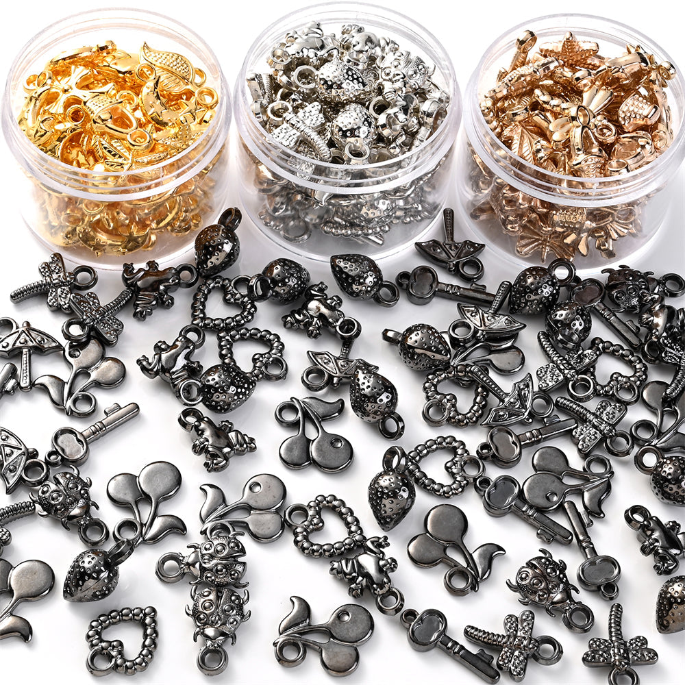 20-Piece 10-24 mm CCB Irregular Pattern Pendants