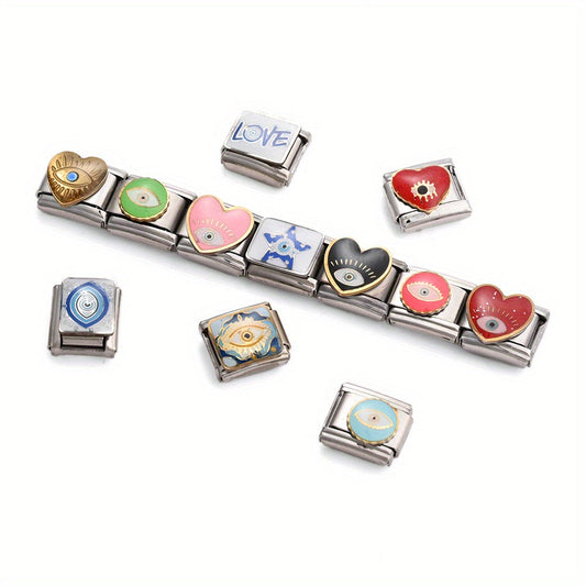 Multi Color Devil's Eye Module Beads