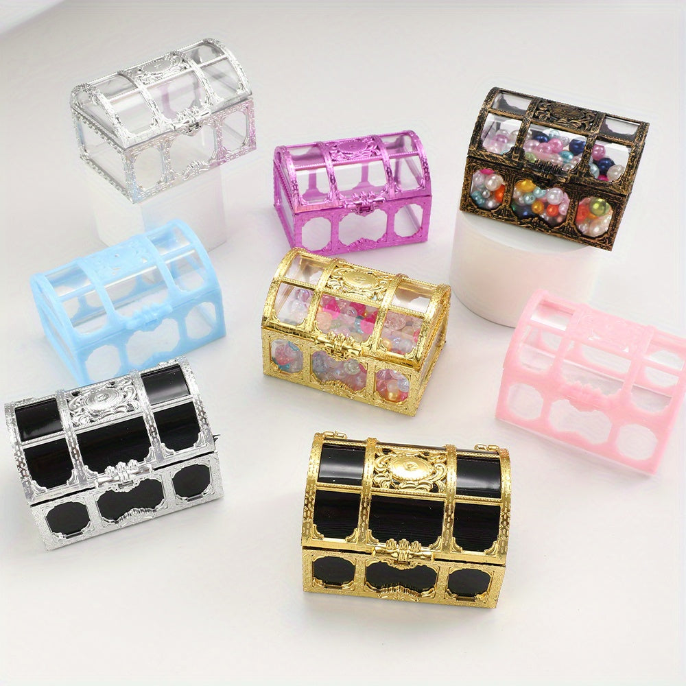 1pc Vintage Treasure Chest Storage Box