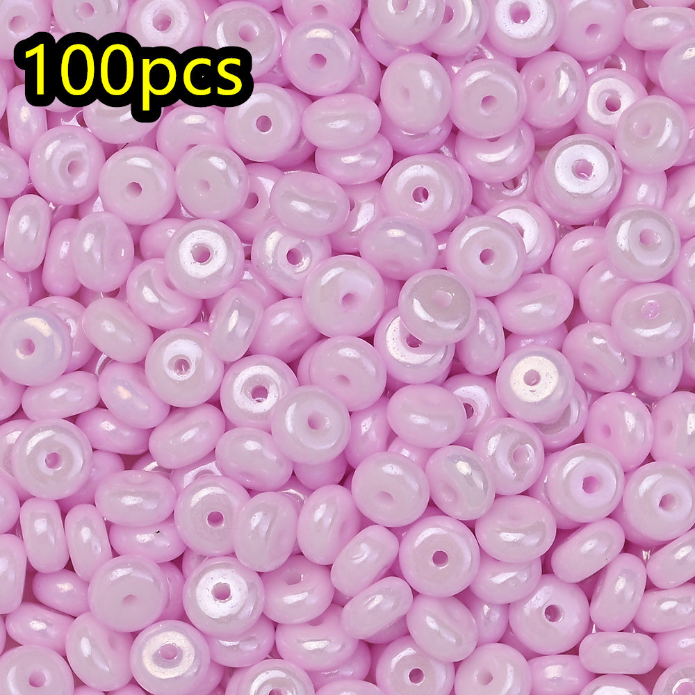 Golden Gradient Abacus Beads