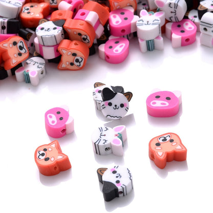 Animal Polymer Clay Beads