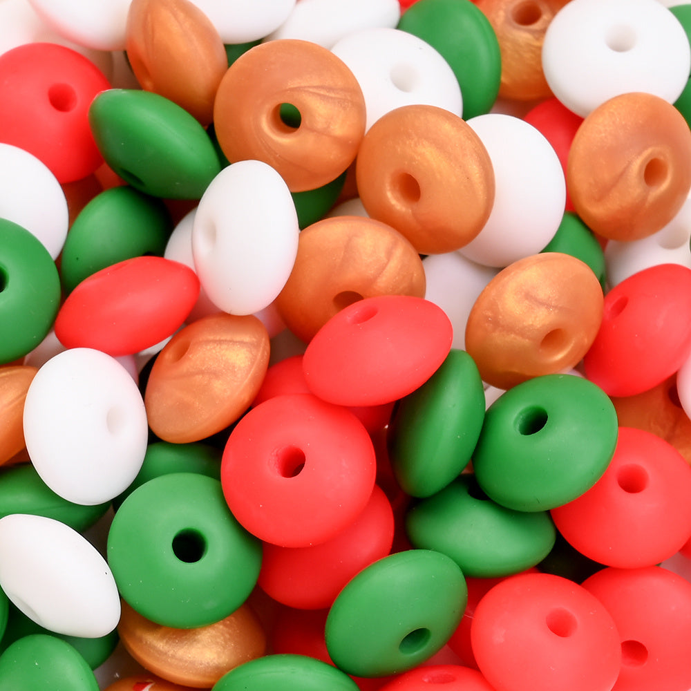 Silicone Abacus Beads