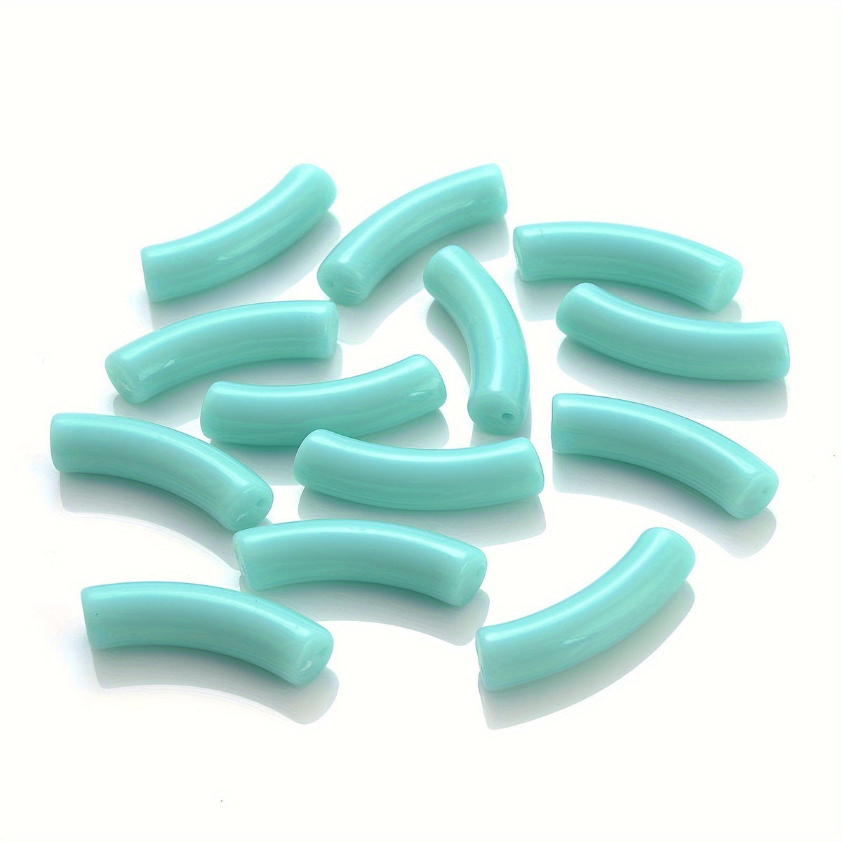 Gradient Curved Acrylic Beads