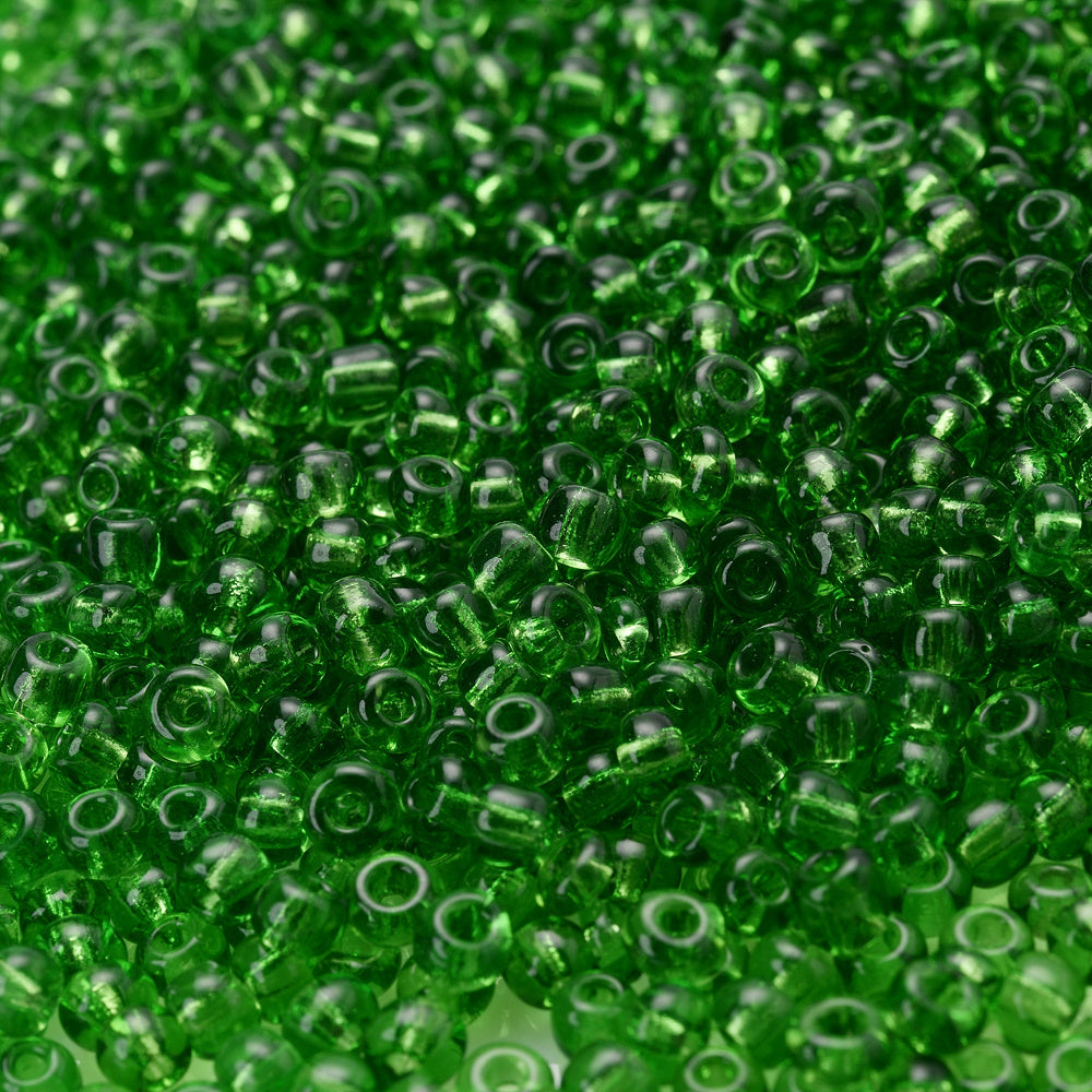 1000pcs 3mm Green Seed Beads
