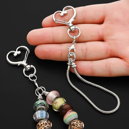 Blank Beadable Keychain Set