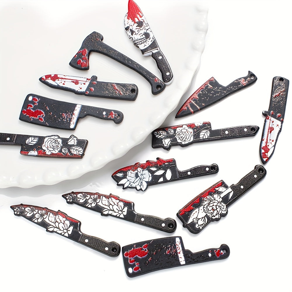 Horror Bloody Style Acrylic Beads