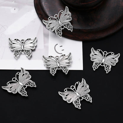Vintage Butterfly Alloy Charms