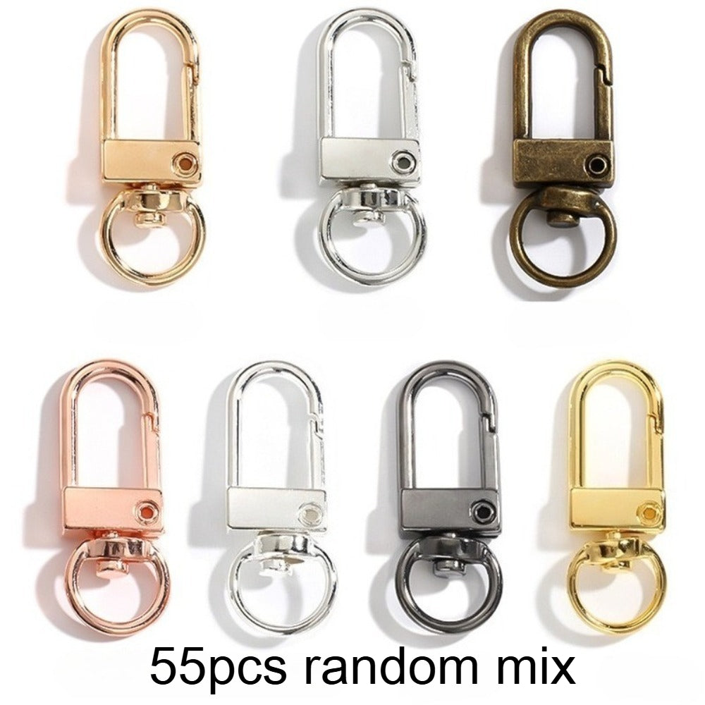 Multicolor Keychain Clasp Set