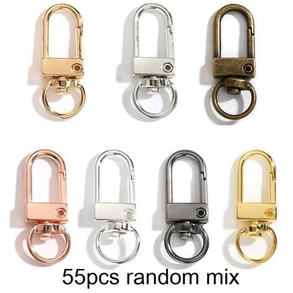 Multicolor Keychain Clasp Set