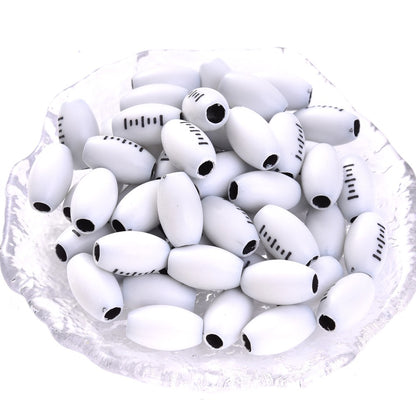 50pcs 39 Styles Mixed Sports Ball Beads