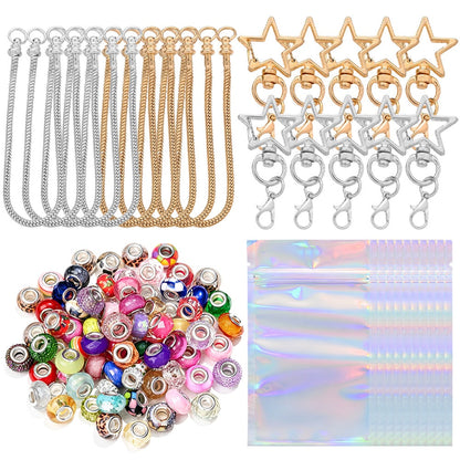20PCS Beaded Keychain Making Set