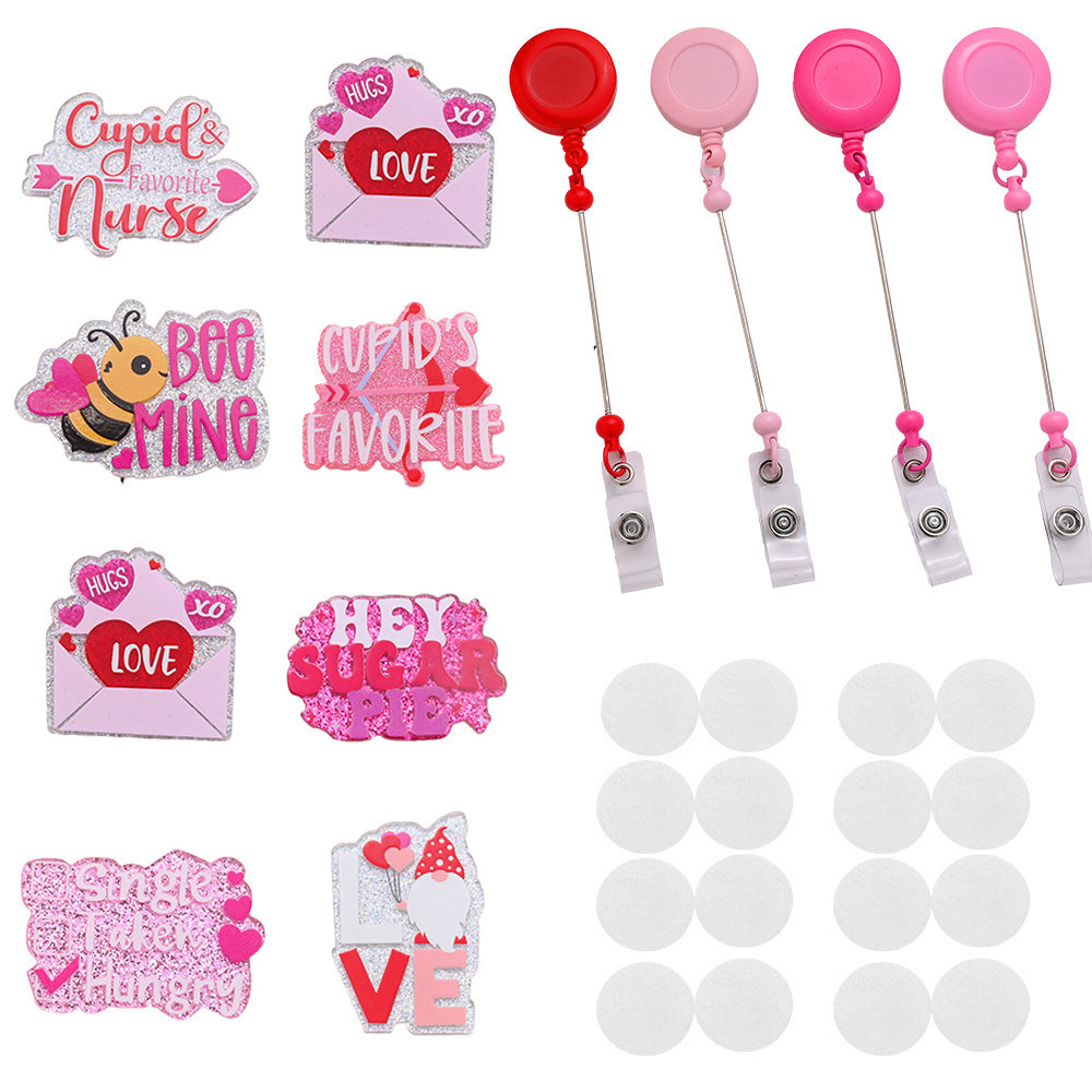 Beadable Badge Reel DIY Kit