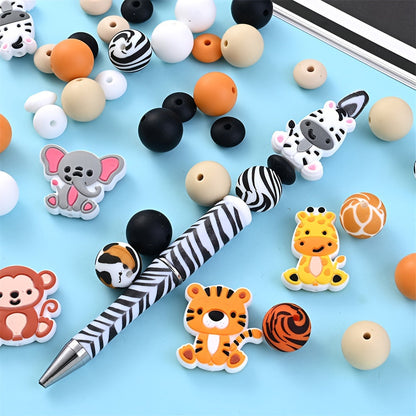 Animal Silicone Beads