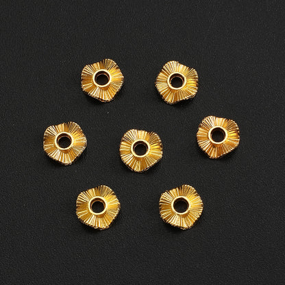 Wave Alloy Beads