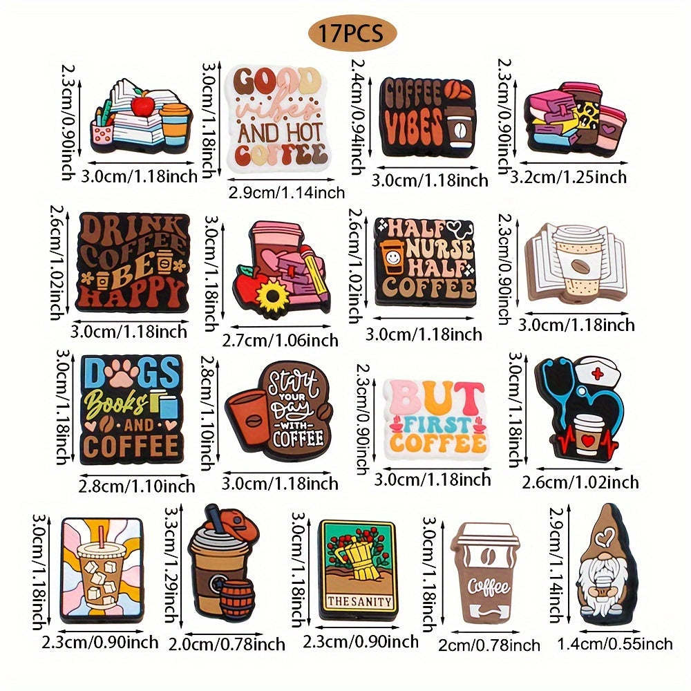 Coffee Series Silicone Beads