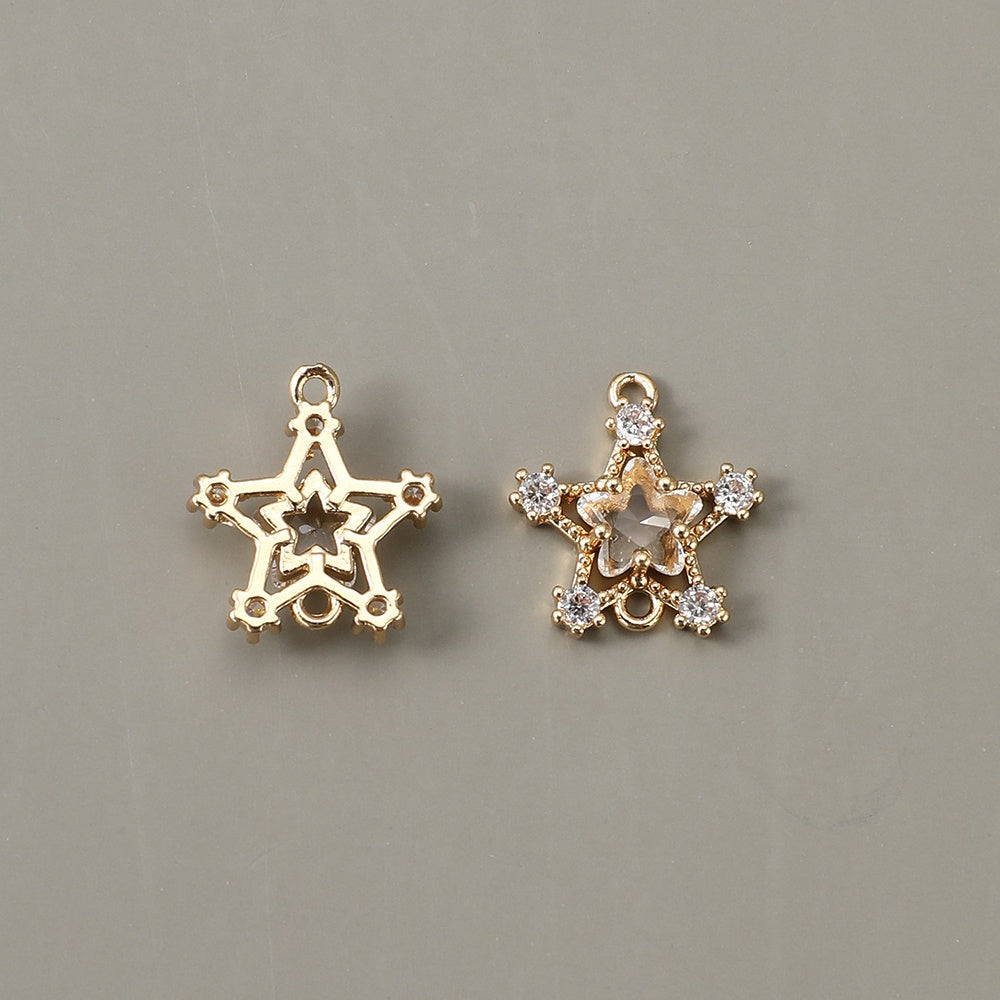 Glass Star Pendants