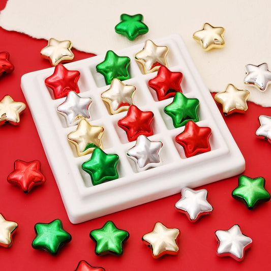 Pentagram Acrylic Beads