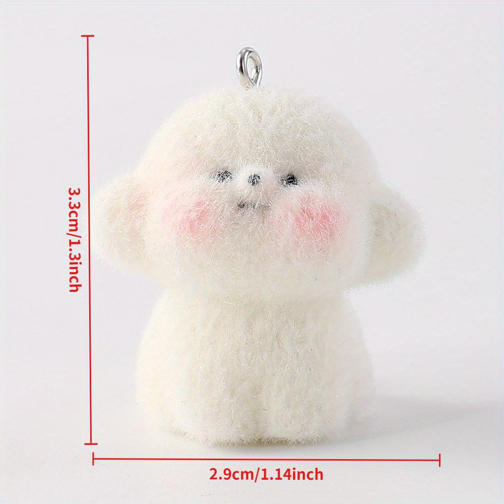 Resin Puppy Pendants
