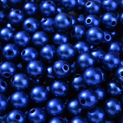 Colorful Imitation Pearl Acrylic Beads